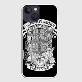 Чехол для iPhone 13 mini с принтом Gamesmaster в Курске,  |  | dd | dungeon  dragons | dungeon and dragons | данжен энд дрэгонс | днд | игра | настольная игра | подземелья и драконы