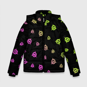 Зимняя куртка для мальчиков 3D с принтом BATTLETOADS 2019 в Курске, ткань верха — 100% полиэстер; подклад — 100% полиэстер, утеплитель — 100% полиэстер | длина ниже бедра, удлиненная спинка, воротник стойка и отстегивающийся капюшон. Есть боковые карманы с листочкой на кнопках, утяжки по низу изделия и внутренний карман на молнии. 

Предусмотрены светоотражающий принт на спинке, радужный светоотражающий элемент на пуллере молнии и на резинке для утяжки | battle | battletoads | double | dragon | game | games | logo | nintendo | rare | retro | symbol | toads | батл | батлтодс | баттл | баттлтоадс | игра | игры | лого | логотип | нинтендо | ретро | символ | тоадс | тодс