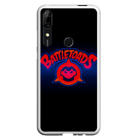 Чехол для Honor P Smart Z с принтом Battletoads в Курске, Силикон | Область печати: задняя сторона чехла, без боковых панелей | Тематика изображения на принте: arc system works | battle | game | mindscape | rare | toads | боевые | боевые жабы | лягушки