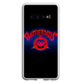 Чехол для Samsung Galaxy S10 с принтом Battletoads в Курске, Силикон | Область печати: задняя сторона чехла, без боковых панелей | Тематика изображения на принте: arc system works | battle | game | mindscape | rare | toads | боевые | боевые жабы | лягушки