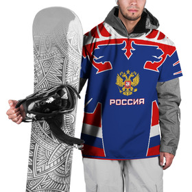 Накидка на куртку 3D с принтом Русский хоккей в Курске, 100% полиэстер |  | ворота | вратарь | игра | игрок | клюшка | россия | спорт | форма | хоккей | чемпион | шайба