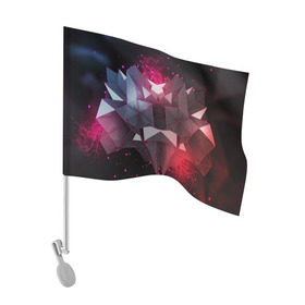 Флаг для автомобиля с принтом МАРМОК в Курске, 100% полиэстер | Размер: 30*21 см | awp | counter strike | cs go | hyper beast | team liquid | хайпер бист