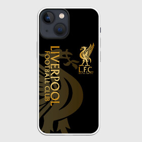 Чехол для iPhone 13 mini с принтом LIVERPOOL в Курске,  |  | lfc | liverpool | sport | ynwa | ливерпуль | лфк | спорт