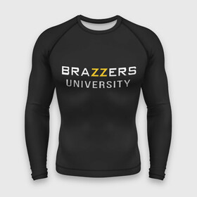 Мужской рашгард 3D с принтом Вrazzers university в Курске,  |  | brazers | brazzers | brazzers university | бразерс | бразэрс | университет бразерс