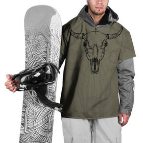 Накидка на куртку 3D с принтом Буйвол (Как у Измайлова) в Курске, 100% полиэстер |  | 