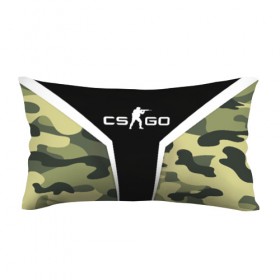 Подушка 3D антистресс с принтом CS:GO Camouflage в Курске, наволочка — 100% полиэстер, наполнитель — вспененный полистирол | состоит из подушки и наволочки на молнии | conter | counter | cs go | csgo | global | offensive | strike | контер | кс го | ксго | страйк