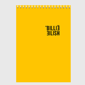 Скетчбук с принтом BILLIE EILISH (как в bad guy) в Курске, 100% бумага
 | 48 листов, плотность листов — 100 г/м2, плотность картонной обложки — 250 г/м2. Листы скреплены сверху удобной пружинной спиралью | all | asleep | bad | bellyache | billie | dont | eilish | eyes | fall | guy | logo | music | ocean | reserved | singer | smile | when | yellow | айлиш | били | билли | бэрд | желтая | желтый | лого | музыка | пайрат | певица | эйлиш