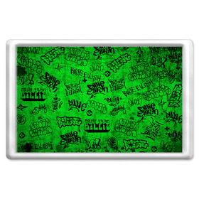 Магнит 45*70 с принтом Billie Eilish Graffiti Grunge в Курске, Пластик | Размер: 78*52 мм; Размер печати: 70*45 | billie | eilish | graffiti | grunge | айлиш | билли | граффити | татуировки