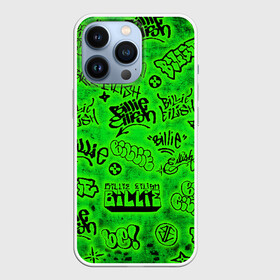 Чехол для iPhone 13 Pro с принтом Billie Eilish Graffiti glow в Курске,  |  | Тематика изображения на принте: billie | eilish | glow | graffiti | grunge | айлиш | билли | граффити | кислота | татуировки