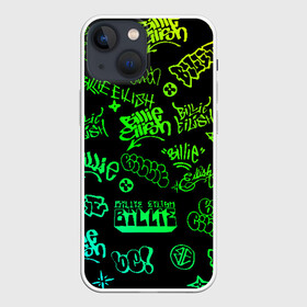 Чехол для iPhone 13 mini с принтом Billie Eilish Graffiti gradien в Курске,  |  | billie | eilish | gradient | graffiti | айлиш | билли | градиент | граффити | татуировки