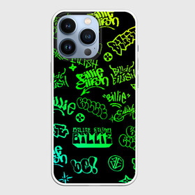 Чехол для iPhone 13 Pro с принтом Billie Eilish Graffiti gradien в Курске,  |  | billie | eilish | gradient | graffiti | айлиш | билли | градиент | граффити | татуировки