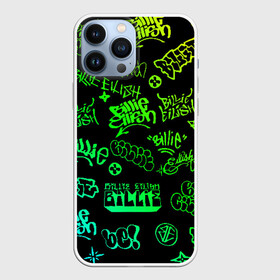 Чехол для iPhone 13 Pro Max с принтом Billie Eilish Graffiti gradien в Курске,  |  | billie | eilish | gradient | graffiti | айлиш | билли | градиент | граффити | татуировки