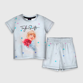 Детский костюм с шортами 3D с принтом Taylor Swift в Курске,  |  | lover | taylor swift | taylor swift lover | тэйлор свифт
