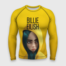 Мужской рашгард 3D с принтом Билли Айлиш в Курске,  |  | billie | billie eilish | eilish | music | айлиш | билли | музыка