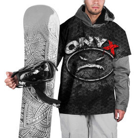 Накидка на куртку 3D с принтом Onyx в Курске, 100% полиэстер |  | fredro starr | onyx | rap | sonny seeza | sticky fingaz | оникс | рэп