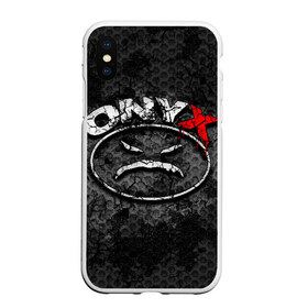 Чехол для iPhone XS Max матовый с принтом Onyx в Курске, Силикон | Область печати: задняя сторона чехла, без боковых панелей | fredro starr | onyx | rap | sonny seeza | sticky fingaz | оникс | рэп