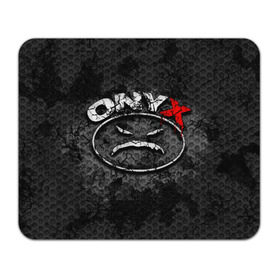 Коврик для мышки прямоугольный с принтом Onyx в Курске, натуральный каучук | размер 230 х 185 мм; запечатка лицевой стороны | fredro starr | onyx | rap | sonny seeza | sticky fingaz | оникс | рэп