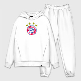 Мужской костюм хлопок OVERSIZE с принтом BAYERN MUNCHEN в Курске,  |  | fc bayern munchen | football | germany | logo | sport | бавария мюнхен | германия | лига | лого | спорт | фк | футбол | футбольный клуб | эмблема