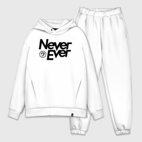 Мужской костюм хлопок OVERSIZE с принтом Never Ever Got7 в Курске,  |  | bambam | eyes on you | got 7 | got7 | jb | jinyoung | k pop | never ever | youngjae | yugyeom | гот7 гот 7 | к поп