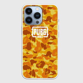 Чехол для iPhone 13 Pro с принтом PUBG токсичный камуфляж в Курске,  |  | mobile | pubg mobile | pubgmobile | бапе | бейп | мобайл | пабг