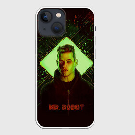 Чехол для iPhone 13 mini с принтом Мистер Робот в Курске,  |  | mr. robot | мистер робот | сериал | фильм | хакер | элиот | эллиот