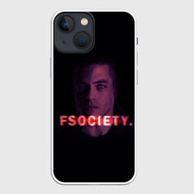 Чехол для iPhone 13 mini с принтом Мистер Робот в Курске,  |  | mr. robot | мистер робот | сериал | фильм | хакер | элиот | эллиот