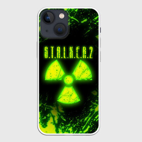 Чехол для iPhone 13 mini с принтом S.T.A.L.K.E.R. 2 в Курске,  |  | bandit | chernobyl | pripyat | s.t.a.l.k.e.r. 2 | shadow of chernobyl | stalker | stalker 2 | бандиты | меченый | припять | сталкер | сталкер 2 | тени чернобыля | чернобыль | чистое небо