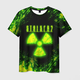 Мужская футболка 3D с принтом S.T.A.L.K.E.R. 2 в Курске, 100% полиэфир | прямой крой, круглый вырез горловины, длина до линии бедер | bandit | chernobyl | pripyat | s.t.a.l.k.e.r. 2 | shadow of chernobyl | stalker | stalker 2 | бандиты | меченый | припять | сталкер | сталкер 2 | тени чернобыля | чернобыль | чистое небо