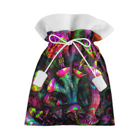 Подарочный 3D мешок с принтом ПСИХОДЕЛИКА в Курске, 100% полиэстер | Размер: 29*39 см | abstract | abstraction | color | geometry | paitnt | psy | абстракция | геометрия | краски | неоновые | психоделика