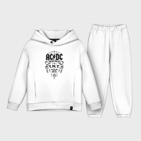 Детский костюм хлопок Oversize с принтом AC DC run for your life в Курске,  |  | ac dc | acdc | acdc ас дс | австралийская | ангус янг | асдс | блюз | группа | крис слэйд | метал | молния | музыка | музыканты | певцы | рок | рок н ролл | стиви янг | хард | хардрок | эксл роуз