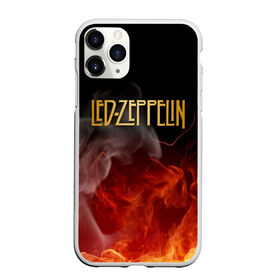 Чехол для iPhone 11 Pro матовый с принтом LED ZEPPELIN в Курске, Силикон |  | Тематика изображения на принте: led zeppelin | джимми пейдж | лед зеппелин