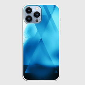 Чехол для iPhone 13 Pro Max с принтом ABSTRACT BLUE в Курске,  |  | Тематика изображения на принте: abstraction | art | black | colors | cпектр | geometric | pattern | rainbow | spectrum | абстракция | витраж | геометрический | искусство | полосы | радуга | разноцветные | рисунок | стекло | узор | цвета | черные