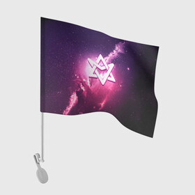 Флаг для автомобиля с принтом ASTRO в Курске, 100% полиэстер | Размер: 30*21 см | aroha | astro | eunwoo | jinjin | k pop | mj | moonbin | sanha | астро | джинджин | к поп | мунбин | рокки астро | санха | ча ыну
