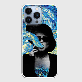 Чехол для iPhone 13 Pro с принтом Марла на картине Ван Гога в Курске,  |  | ван гог | вангог | звездная ночь | картина | марла | марла сингер | модернизм | постмодерн | художник | экспонат | экспрессионизм