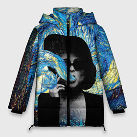 Женская зимняя куртка 3D с принтом Марла на картине Ван Гога в Курске, верх — 100% полиэстер; подкладка — 100% полиэстер; утеплитель — 100% полиэстер | длина ниже бедра, силуэт Оверсайз. Есть воротник-стойка, отстегивающийся капюшон и ветрозащитная планка. 

Боковые карманы с листочкой на кнопках и внутренний карман на молнии | ван гог | вангог | звездная ночь | картина | марла | марла сингер | модернизм | постмодерн | художник | экспонат | экспрессионизм