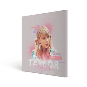 Холст квадратный с принтом Taylor Swift в Курске, 100% ПВХ |  | lover | me | new album | reputation | swift | taylor | taylor swift | музыка | новый альбом | свифт | тей | тейлор | тейлор свифт