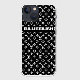 Чехол для iPhone 13 mini с принтом BILLIE EILISH в Курске,  |  | be | billie | billie eilish | blohsh | brand | france | logo | louis vuitton | lv | pattern | билли | билли айлиш | бренд | лв | лого | лоуис вуиттон | луи вуиттон | мода | паттерн | фигуры | франция