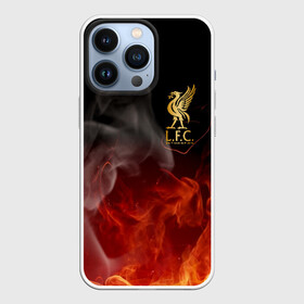 Чехол для iPhone 13 Pro с принтом LIVERPOOL в Курске,  |  | Тематика изображения на принте: lfc | liverpool | sport | ynwa | ливерпуль | лфк | спорт