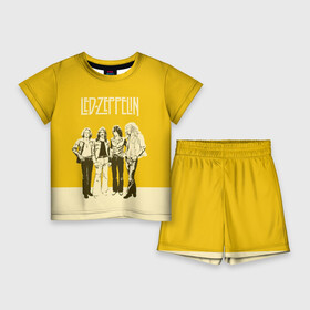 Детский костюм с шортами 3D с принтом Led Zeppelin в Курске,  |  | led | led zep | led zeppelin | ledzep | lz | zoso | группа | джимми пейдж | джон генри бонэм | джон пол джонс | зосо | лед зепелен | лед зеппелин | ледзепелен | ледзеппелин | роберт плант | рок