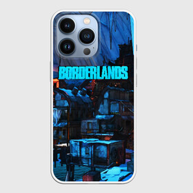 Чехол для iPhone 13 Pro с принтом BORDERLANDS в Курске,  |  | Тематика изображения на принте: bl3 | borderlands | borderlands 3 | game | guns | mayhem is coming | psycho | roses are red | vault | vault symbol | игры | пустошь