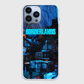 Чехол для iPhone 13 Pro Max с принтом BORDERLANDS в Курске,  |  | Тематика изображения на принте: bl3 | borderlands | borderlands 3 | game | guns | mayhem is coming | psycho | roses are red | vault | vault symbol | игры | пустошь