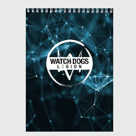 Скетчбук с принтом WATCH DOGS LEGION в Курске, 100% бумага
 | 48 листов, плотность листов — 100 г/м2, плотность картонной обложки — 250 г/м2. Листы скреплены сверху удобной пружинной спиралью | ded sec | hacker | legion | watch dogs | watch dogs 2 | watch dogs legion | легион | хакер