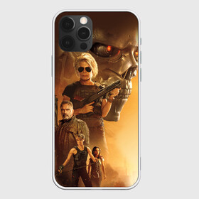 Чехол для iPhone 12 Pro с принтом Terminator: Dark Fate в Курске, силикон | область печати: задняя сторона чехла, без боковых панелей | dark fate | sarah j. connor | t 800 | terminator | восстание машин | киборг | сара коннор | темные судьбы | терминатор