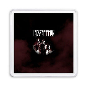 Магнит 55*55 с принтом Led Zeppelin в Курске, Пластик | Размер: 65*65 мм; Размер печати: 55*55 мм | led | led zep | led zeppelin | ledzep | lz | zoso | группа | джимми пейдж | джон генри бонэм | джон пол джонс | зосо | лед зепелен | лед зеппелин | ледзепелен | ледзеппелин | роберт плант | рок