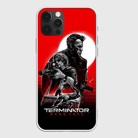 Чехол для iPhone 12 Pro Max с принтом Terminator Dark Fate в Курске, Силикон |  | Тематика изображения на принте: dark fate | sarah j. connor | t 800 | terminator | восстание машин | киборг | сара коннор | темные судьбы | терминатор