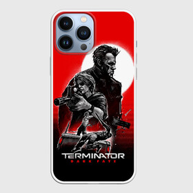 Чехол для iPhone 13 Pro Max с принтом Terminator: Dark Fate в Курске,  |  | Тематика изображения на принте: dark fate | sarah j. connor | t 800 | terminator | восстание машин | киборг | сара коннор | темные судьбы | терминатор