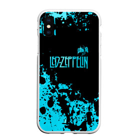 Чехол для iPhone XS Max матовый с принтом Led Zeppelin в Курске, Силикон | Область печати: задняя сторона чехла, без боковых панелей | Тематика изображения на принте: led | led zep | led zeppelin | ledzep | lz | zoso | группа | джимми пейдж | джон генри бонэм | джон пол джонс | зосо | лед зепелен | лед зеппелин | ледзепелен | ледзеппелин | роберт плант | рок