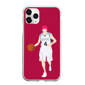 Чехол для iPhone 11 Pro матовый с принтом Seijuurou Akashi в Курске, Силикон |  | akashi | basket | basketball | kuroko | kuroko no basket | seijuurou | акаши | баскетбол | куроко | сэйджуро