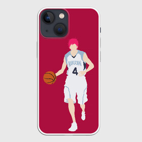 Чехол для iPhone 13 mini с принтом Seijuurou Akashi в Курске,  |  | akashi | basket | basketball | kuroko | kuroko no basket | seijuurou | акаши | баскетбол | куроко | сэйджуро