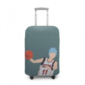 Чехол для чемодана 3D с принтом Tetsuya Kuroko в Курске, 86% полиэфир, 14% спандекс | двустороннее нанесение принта, прорези для ручек и колес | basket | basketball | kuroko | kuroko no basket | phantom | tetsu | tetsuya | баскетбол | куроко | тэцу | тэцуя | фантом